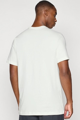 Nike Soccer Jersey Total 90 Print Tee Men's T-shirt Baskılı Erkek Tişört Krem