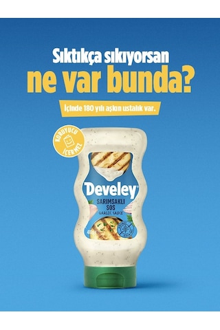 410 Gr Sarımsaklı Sos-develey X 3 Adet