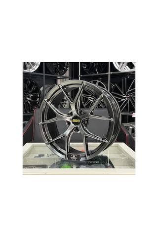 18 İnç 5x108 Bbs Fı-r Hava Kanallı Forged Hyper Black Jant Modeli 4adet