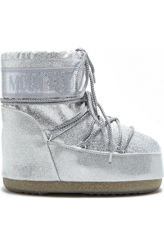 Moon Boot Icon Low Glitter Kadın Kar Botu 2monw2023020 Silver Gümüş