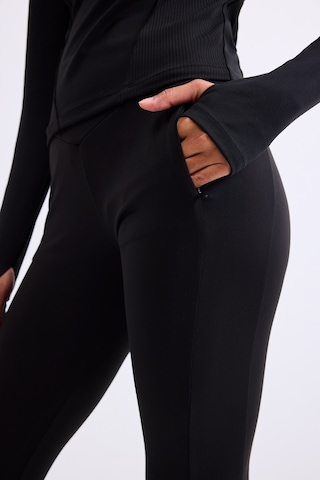 Defacto Yüksek Bel Beli Saran Sporcu Tayt H8528ax26aubk81 Siyah-bk81