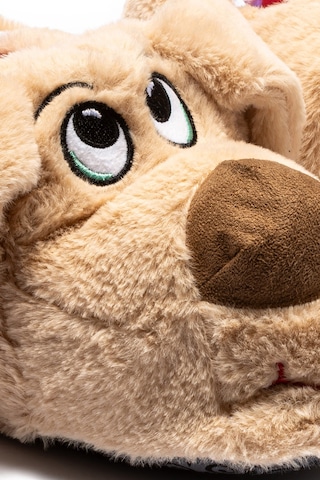 Karamel Erkek Hayvanlı Panduf Bej 41/46 Bej