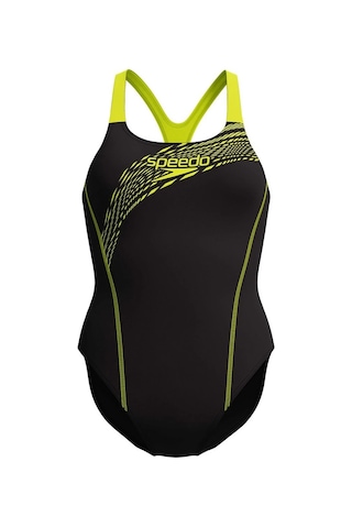 Speedo Tek Parça Kadın Yüzme Mayosu Siyah-yeşil Siyah-yeşil