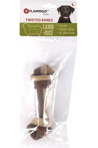 Flamingo Duetto Kemik Kuzulu Köpek Ödül Maması L