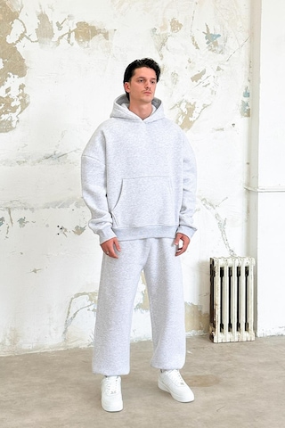 Gri Melanj Cozy Basic Oversize Sweatshirt Gri Melanj