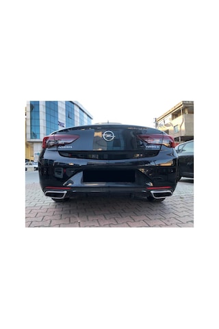 Opel İnsignia Arka Tampon Difüzörü Parlak Siyah 2017 Sonrası