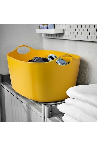 Ikea Torkıs Çamaşır Sepeti, Sarı, 35 Lt
