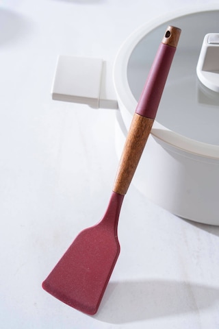 Evero Silikon Spatula - 28 Cm Bordo