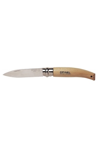 Opinel İnox 8 No Kayın Saplı Paslanmaz Bağ Kamp Çakısı Çok Renkli
