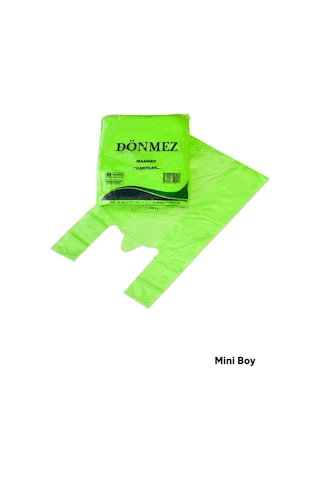 Hışır Renkli Atlet Poşet Mini Boy 1 Kg