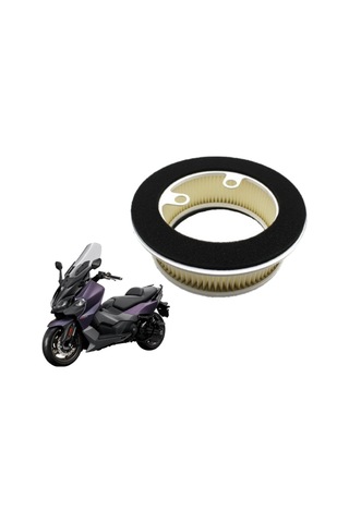 Junzhuodianpu Sym Maxsym Tl500 Tl508 Motosiklet Aksesuarları İçin Motosiklet Hava Filtresi Elemanı Sağ Karter Hava Filtresi
