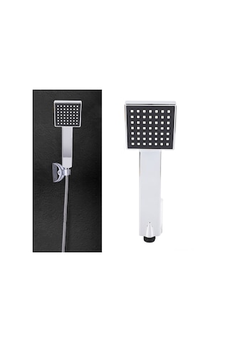 Youtek El Tipi Kare Duş Başlığı - Yüksek Kaliteli, Gerialım Engeli, Su Tasarruflu Ve Sabit Akışlı Abs Materyal Diğer