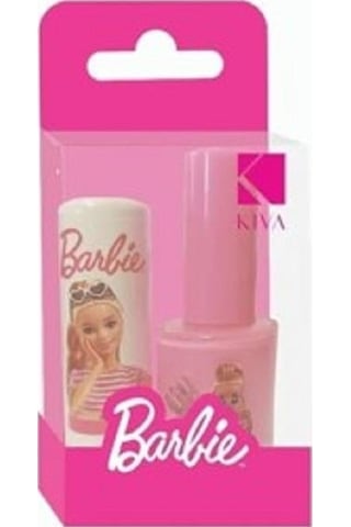 Kiva Barbie Lisanslı Dudak Koruyucu + Oje