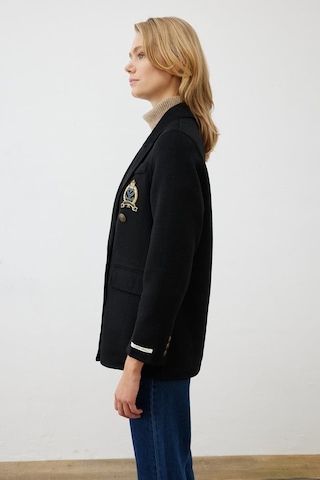 Premium Selection Yün Kaşmir Blazer Ceket Terzi Dükkanı Siyah