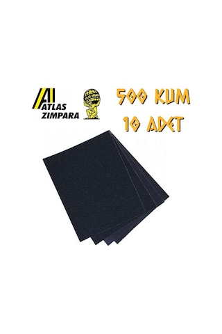 Atlas 188 Su Zımparası 500 Kum - 10 Adet