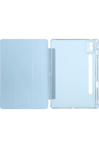 Lenovo Idea Tab Pro 12.7inç Tb-373fu Kılıf Kalem Bölmeli Trifolding Case Kılıf