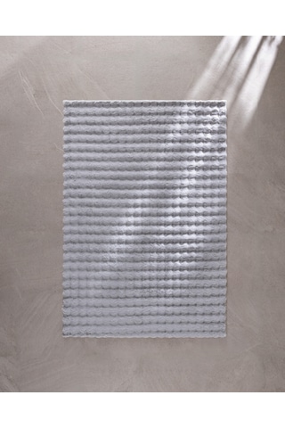 Madame Coco Elan Halı - Gri - 160x230 Cm 8684427344156 Çok Renkli