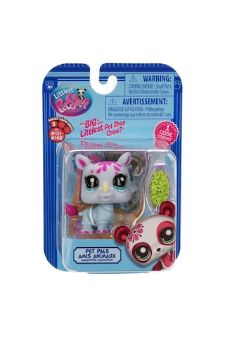 Sunman Littlest Pet Shop Minişler Tekli Paket Gergedan S01005233 S3 141