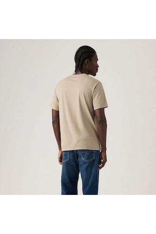 Levi's Original Housemark Erkek Standart Tişört - 008bt-0001 Bej