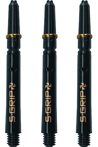Harrows Supergrip Spin Dart Shafts Short-Şeffaf