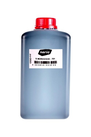 Karin Hat Mürekkebi N 707 Siyah 1000Ml