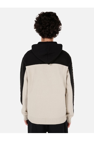 Colin's Colins Normal Kesim Kapüşonlu Baskılı Siyah Erkek Sweatshirt Cl1070813 Siyah