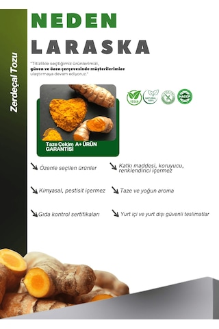 Toz Zerdeçal 50g Turmeric Ground