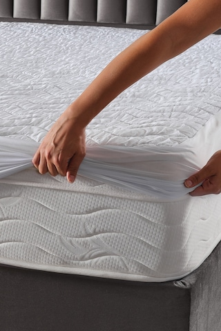 Comfyline Pamuk Sıvı Geçirmez Fitted Alez 150x200 Beyaz