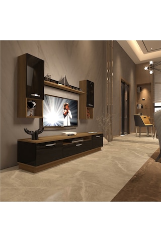 Decoraktiv Trendstyle 5da Mdf Tv Ünitesi Tv Sehpası Pera - Siyah