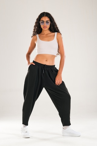 Cocopelli Pileli Siyah Jogger Pantolon Coc2094 Siyah