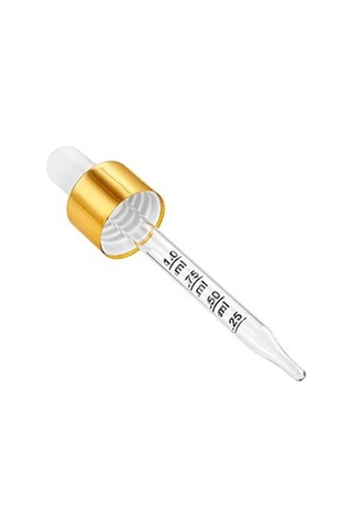 Cam Dereceli Metal Gold Kapak 18 Mm 30 Ml Şişe Uyumlu 20 Adet
