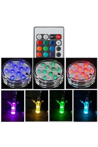 Kumandalı Pilli Led Işık