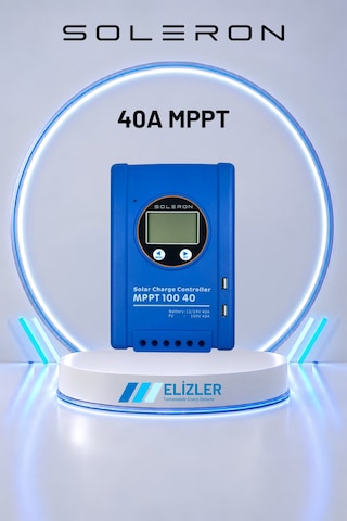 Soleron 40a Mppt Şarj Kontrol Cihazı 12/24v