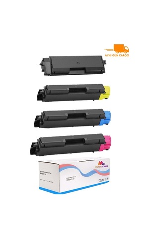 Colorful Toner Kyocera Tk-590 1t02kvanl0 -ecosys M6026cdn- M6526cdn 1 Set Uyumlu Toner