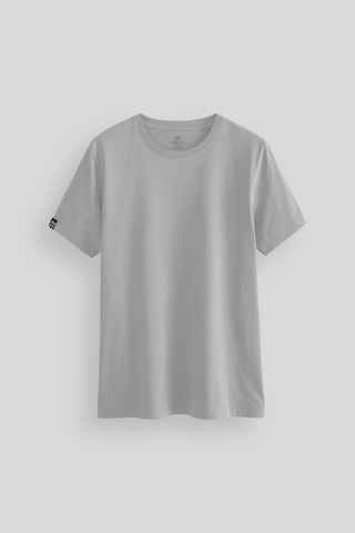 Tommy Life Taş Erkek Basic Kısa Kol Standart Kalıp O Yaka T-shirt - 87911 Taş