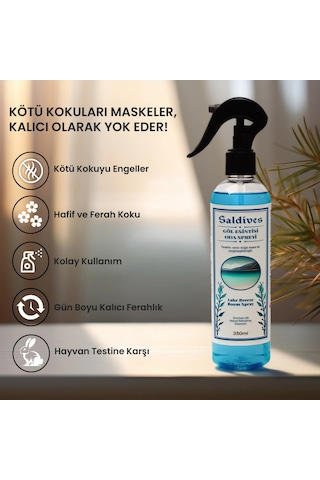 Saldives Göl Esintisi Oda Spreyi 350 Ml Fragrance
