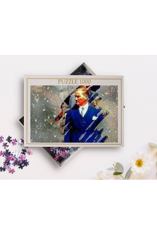 Bk Home Atatürk Tasarımlı 1000 Parça Profesyonel Puzzle-21