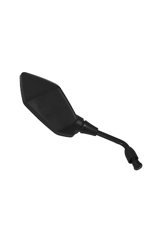 Novahub Yan Siyah Scooter Motosiklet Motosiklet Motosiklet Krom Evrensel Dikiz Dikiz Dikiz Büyük Boy Aynası Ayna Altın Adet 2 10mm Yh Altın