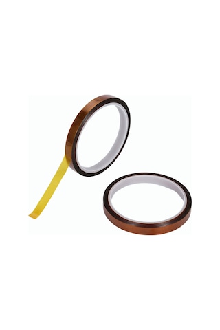 Springsun 2 Adet 100ft Polyimide Çoklu Genişlik Isıya Dayanıklı Bant