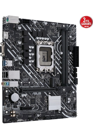 Asus Prıme H610m-k D4 Argb Ddr4 3200mhz Matx