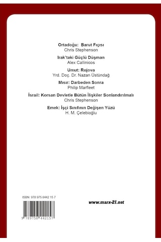 Ortadoğu, Emek, Umut 295438439