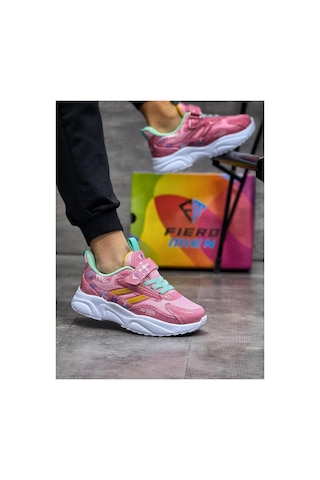 Fıero Mıen Kız Çocuk Pembe Günlük Spor Sneaker Ayakkabı Pembe Pembe