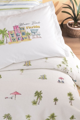 Yataş Aria Çift Kişilik Pike Takımı - Mavi