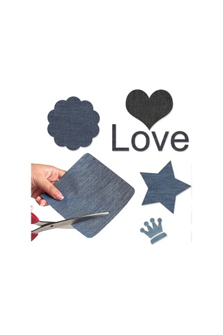 Renkte 20 Adet Ütüyle Yapışan Yama Pamuklu Ütüyle Yapışan Yamalar Kot Yamaları Kot Yamaları Tamir Takımı Seti 4 Boyutta Ütüyle Yapışan Yamalar