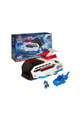 Spin Master Paw Patrol Figür Oyun Set Aqua Balina Ekip Aracı 6065308 Çok Renkli