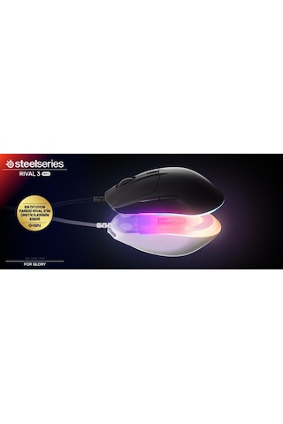 Steelseries Rival 3 Gen 2 Rgb Kablolu Gaming Mouse Siyah Diğer