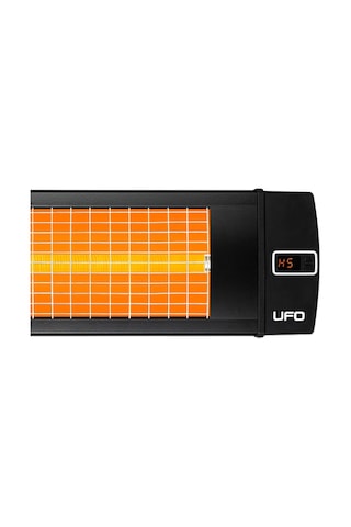 UFO Black Line 2000 W UK Duvar Tipi Dikey ve Yatay Kullanım