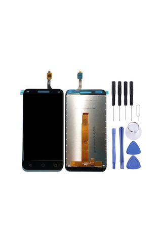 Cbtx Alcatel U5 3g 4047 / 4047d / 4047g / Ot4047 / Ot4047d / Ot4047g İçin Tam Montajlı Lcd Ekran Siyah