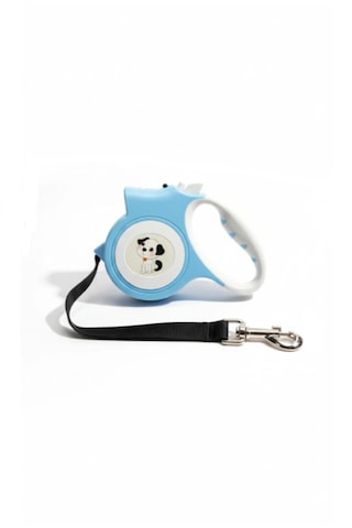 Led Işıklı Köpek Gezdirme Tasması 5 Mt Mavi