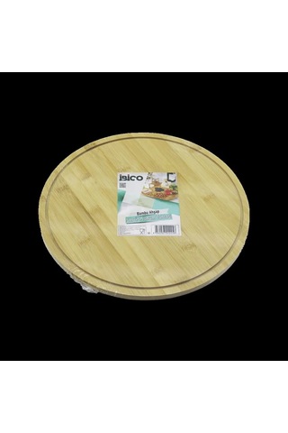 Jenerik Yuvarlak 29.7 Cm Bambu Döner Sunum Tepsisi 360
